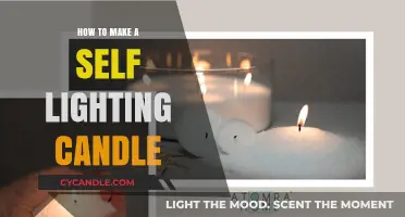 Crafting Self-Lighting Candles: Easy DIY Guide for Effortless Ambiance