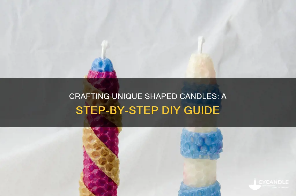 how to make a shaped candle