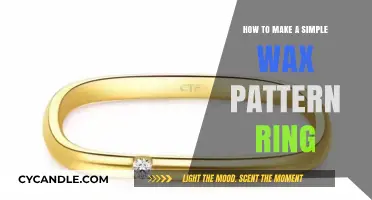 Crafting a Simple Wax Pattern Ring: Step-by-Step DIY Guide
