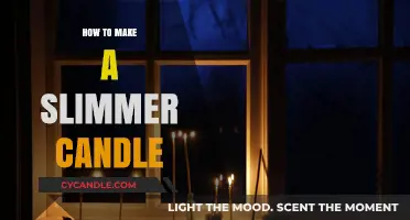 Slimmer Candle Crafting: Techniques for Sleek, Elegant Wax Creations