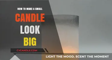 Creative Illusions: Making Small Candles Appear Larger in Any Space