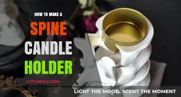 Crafting a Unique Spine Candle Holder: DIY Guide
