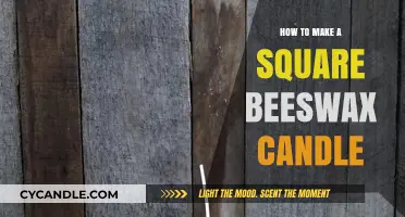 Crafting Square Beeswax Candles: A Simple DIY Guide