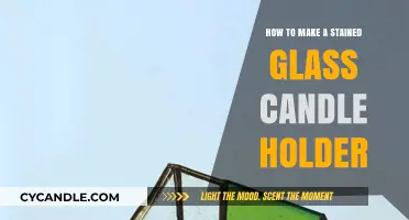 Crafting a Stained Glass Candle Holder: DIY Guide for Beginners