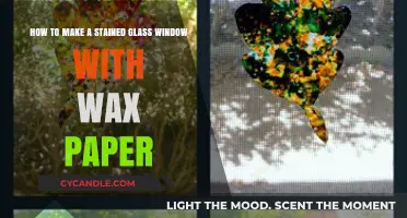 Crafting Stained Glass Windows with Wax Paper: A Creative DIY Guide