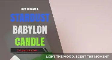 Crafting a Sparkling Stardust Babylon Candle: DIY Guide