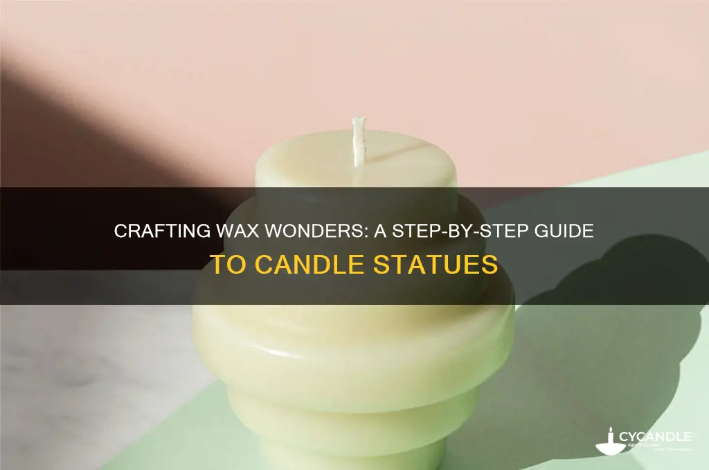 how to make a statue from a candle