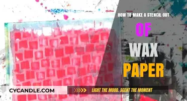 Create Custom Stencils Easily: Wax Paper Stencil Making Guide