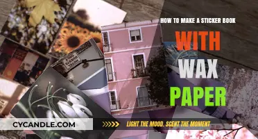 Crafting Your Own Sticker Book Using Wax Paper: A Creative Guide