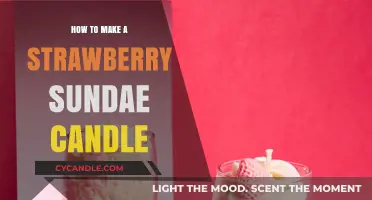 Crafting Sweet Scents: DIY Strawberry Sundae Candle Making Guide