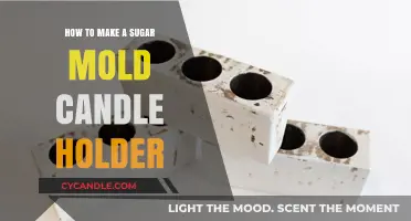 Crafting Elegant Sugar Mold Candle Holders: A DIY Guide