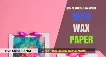 Crafting Wax Paper Suncatchers: Easy DIY Guide for Vibrant Decor