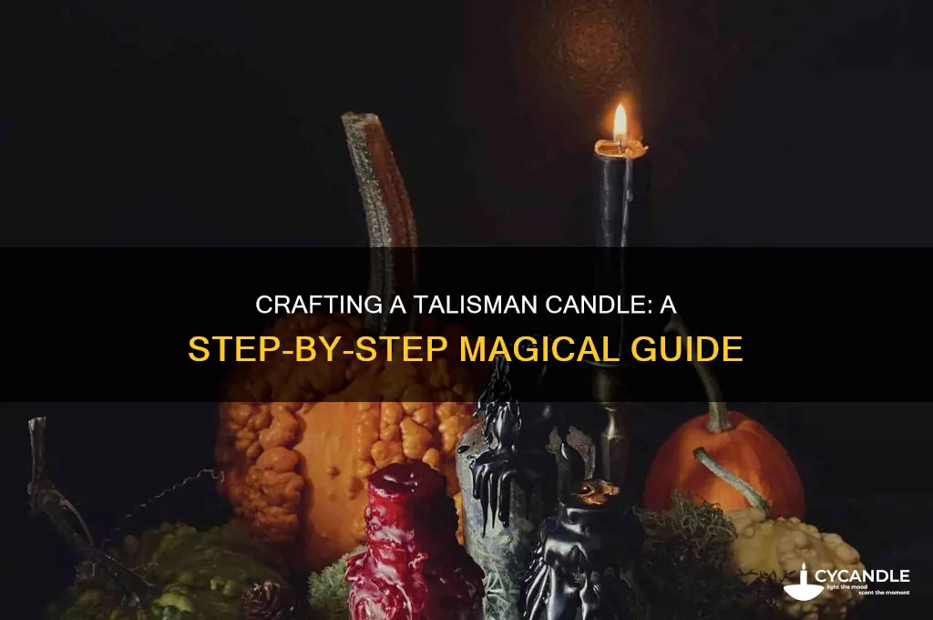 how to make a talisman candle