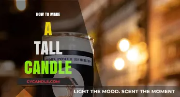 Crafting Tall Candles: A Step-by-Step Guide to Elegant DIY Creations