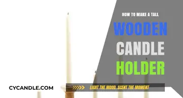 Crafting a Stunning Tall Wooden Candle Holder: DIY Guide