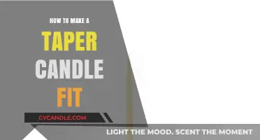 Perfectly Fitting Taper Candles: Simple Tricks for a Secure Hold