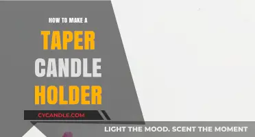 Crafting Elegance: A Step-by-Step Guide to Making a Taper Candle Holder