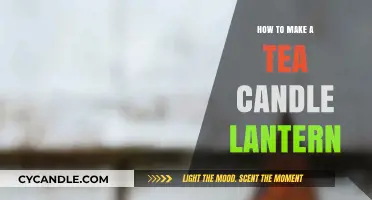 Crafting a Cozy Tea Candle Lantern: Simple DIY Guide