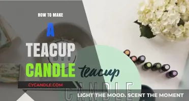 Crafting Teacup Candles: A Step-by-Step DIY Guide for Beginners