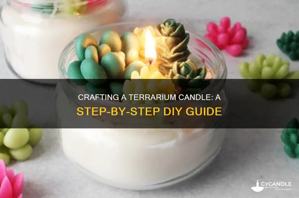 how to make a terrarium candle