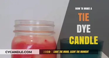 Create Vibrant Tie-Dye Candles: A Step-by-Step DIY Guide