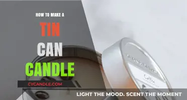Crafting Cozy Ambiance: DIY Tin Can Candle Making Guide