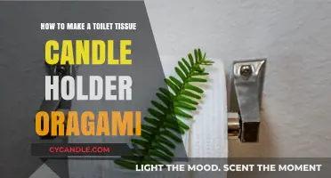 Crafting Elegance: DIY Toilet Tissue Origami Candle Holder Guide