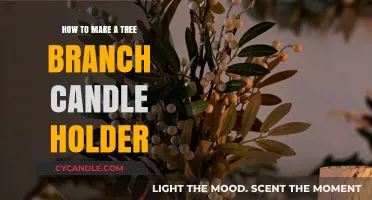 Crafting Rustic Charm: DIY Tree Branch Candle Holder Guide