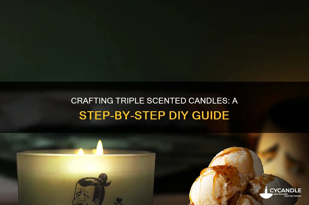 how to make a triple scented candle