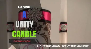 Crafting a Unity Candle: A Step-by-Step DIY Guide