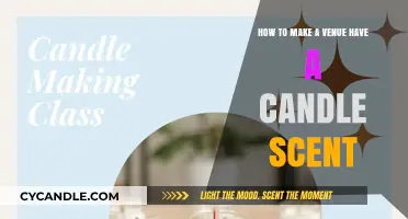 Creating a Warm, Inviting Venue with a Subtle Candle Scent