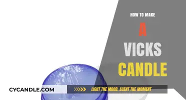 DIY Vicks Candle: Easy Steps for Soothing Aromatherapy at Home