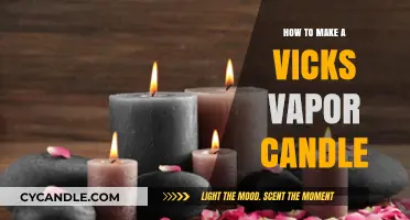 DIY Vicks Vapor Candle: Easy Steps for Soothing Aromatherapy at Home