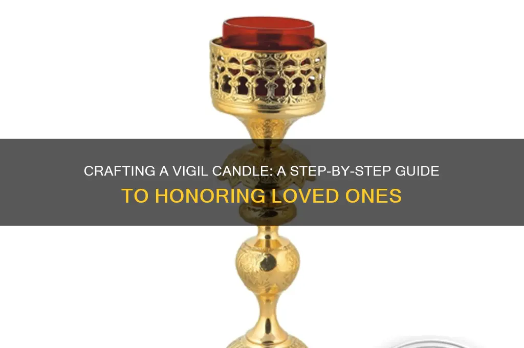 how to make a vigil candle