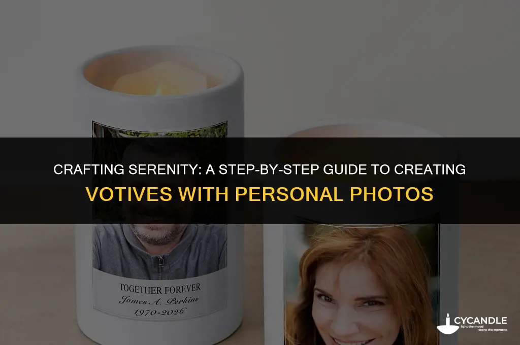 how to make a votive with picture