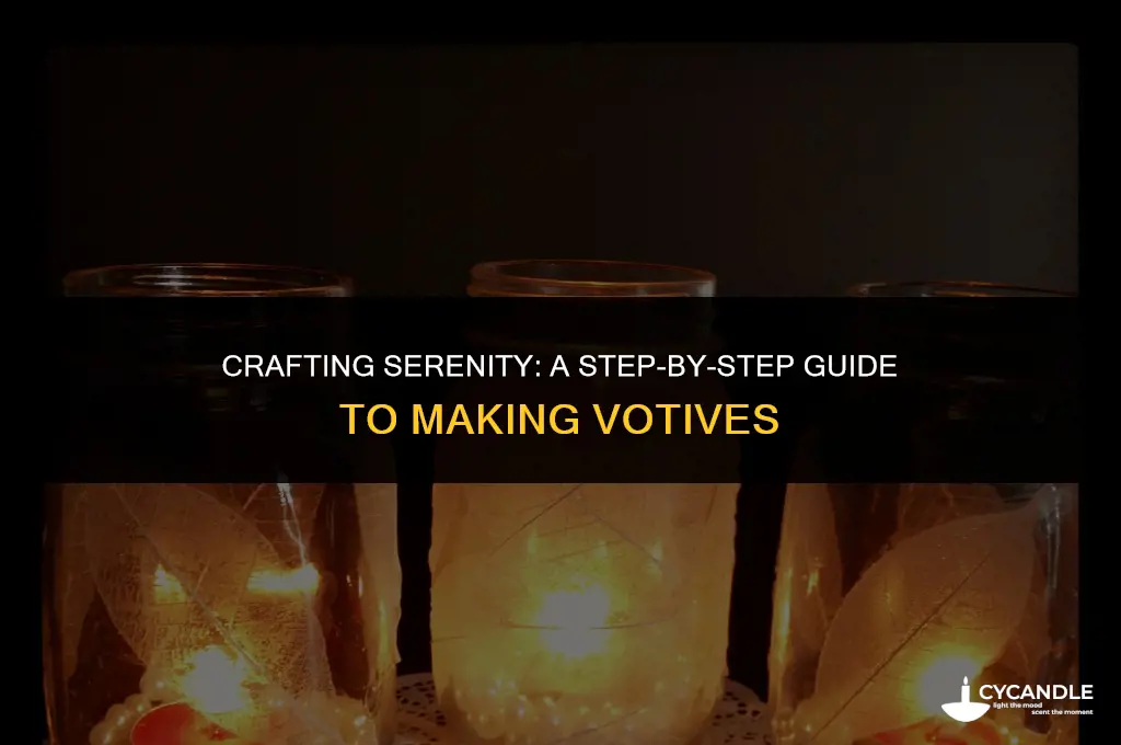how to make a votive
