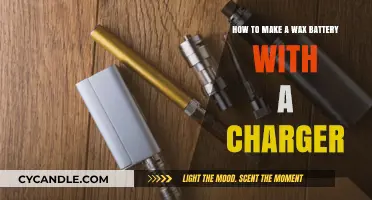 DIY Wax Battery: Crafting and Charging Your Eco-Friendly Power Source