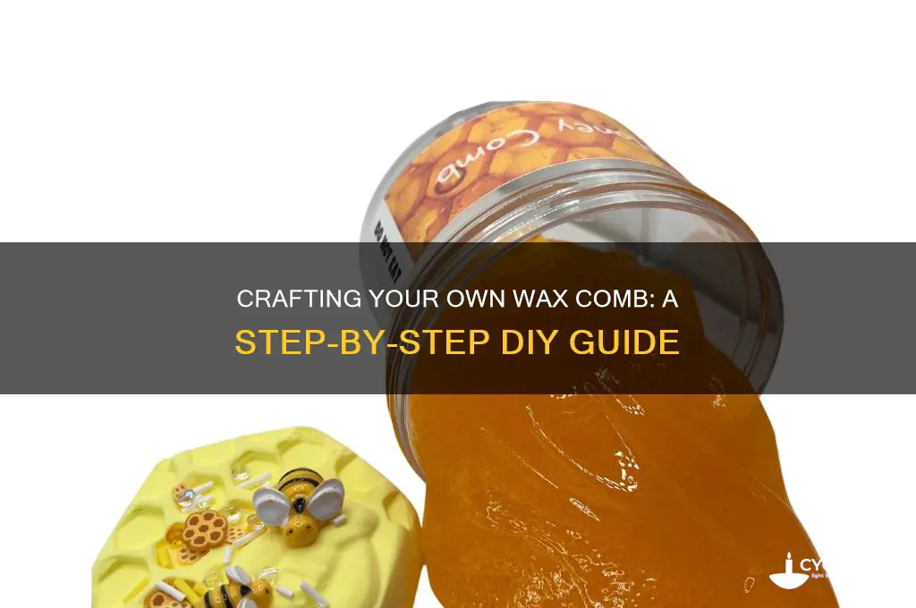 how to make a wax comb