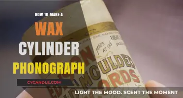 Crafting Vintage Sound: DIY Wax Cylinder Phonograph Guide