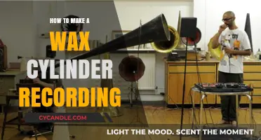 Crafting History: A Step-by-Step Guide to Making Wax Cylinder Recordings