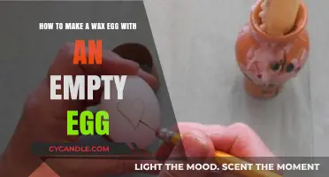 Crafting Wax Eggs: A Creative Guide Using Empty Egg Shells