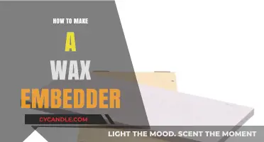 DIY Wax Embedder: Crafting Your Own Candle-Making Tool Easily