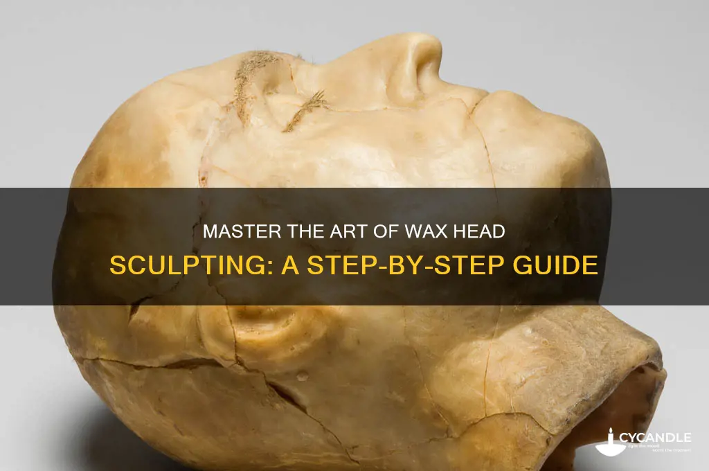 how to make a wax head