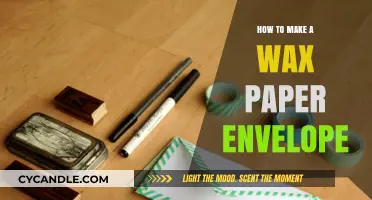 Crafting Wax Paper Envelopes: A Simple DIY Guide for Beginners
