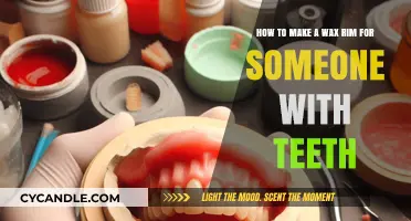 Crafting a Wax Rim for Dental Patients with Natural Teeth