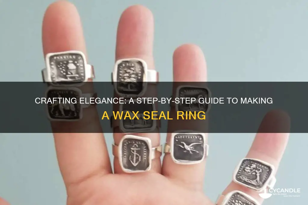 how to make a wax seal ring