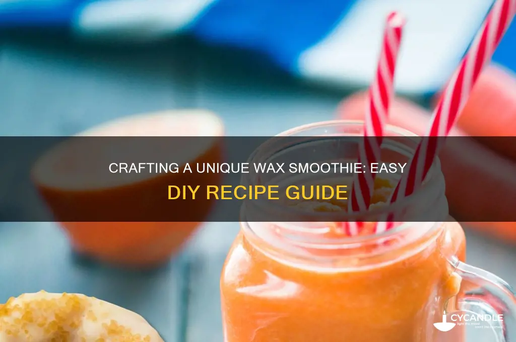 how to make a wax smothie