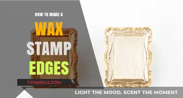 Crafting Elegant Wax Stamp Edges: A Step-by-Step DIY Guide