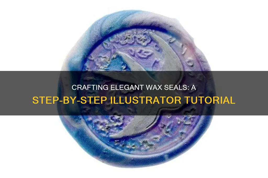 how to make a wax stamp in illustrator