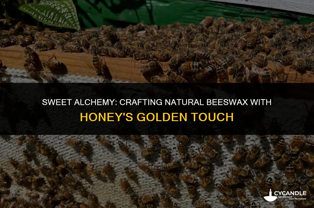 how to make a wax using honey